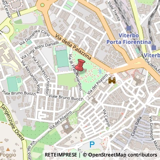 Mappa Via di prato giardino, 01100 Viterbo, Viterbo (Lazio)