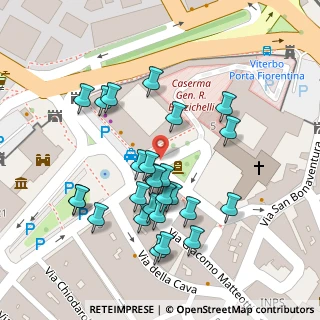 Mappa Via Braccia di San Francesco, 01100 Viterbo VT, Italia (0.06077)