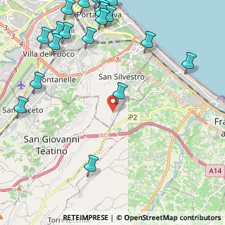 Mappa Strada Comunale San Silvestro, 65129 Pescara PE, Italia (3.384)