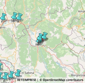 Mappa Via Americo De Santis, 02100 Rieti RI, Italia (28.63063)