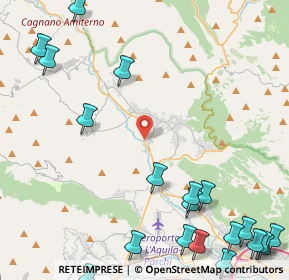 Mappa Nucleo industriale, 67017 Pizzoli AQ, Italia (6.999)