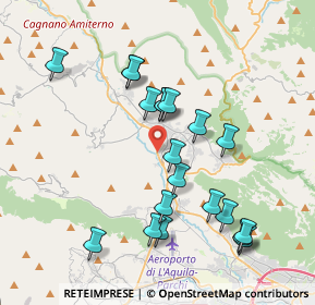 Mappa Nucleo industriale, 67017 Pizzoli AQ, Italia (3.9775)