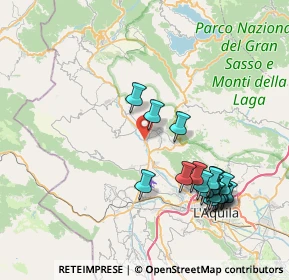 Mappa Nucleo industriale, 67017 Pizzoli AQ, Italia (8.75167)