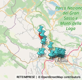 Mappa Nucleo industriale, 67017 Pizzoli AQ, Italia (7.245)