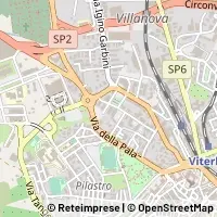 Karte Viterbo