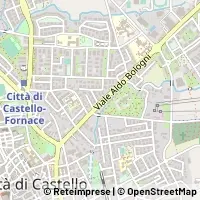 Map Città di Castello