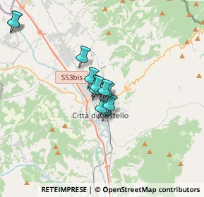 Mappa Via Roberto Arcaleni, 06010 Città di Castello PG, Italia (2.47583)