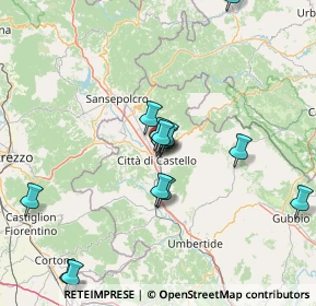 Mappa Via Roberto Arcaleni, 06010 Città di Castello PG, Italia (14.85643)