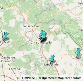 Mappa Via Roberto Arcaleni, 06010 Città di Castello PG, Italia (10.57769)