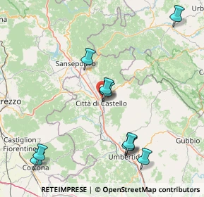 Mappa Via Roberto Arcaleni, 06010 Città di Castello PG, Italia (17.36545)