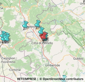 Mappa Via Roberto Arcaleni, 06010 Città di Castello PG, Italia (22.09429)