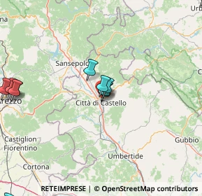 Mappa Via Sante Santinelli, 06012 Città di Castello PG, Italia (31.5605)