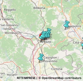 Mappa Via Igino Cocchi, 52100 Arezzo AR, Italia (20.88583)