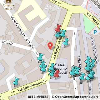 Mappa Piazza Don Minzoni, 53036 Poggibonsi SI, Italia (0.07857)