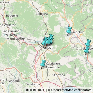 Mappa Via Evangelista Torricelli, 52100 Arezzo AR, Italia (20.46917)