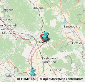 Mappa Via Evangelista Torricelli, 52100 Arezzo AR, Italia (41.4525)