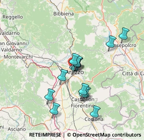 Mappa Via Evangelista Torricelli, 52100 Arezzo AR, Italia (12.03857)