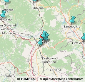 Mappa Via Evangelista Torricelli, 52100 Arezzo AR, Italia (20.75909)