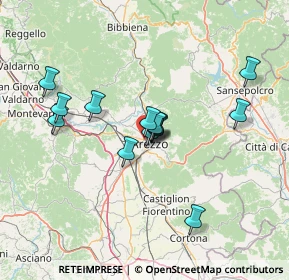 Mappa Via Evangelista Torricelli, 52100 Arezzo AR, Italia (11.61286)