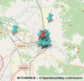 Mappa Via Catenaia, 52100 Arezzo AR, Italia (1.73273)