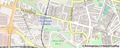 Mappa Arezzo