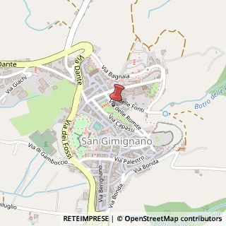 Mappa Via delle Romite, 15/21/25, 53037 San Gimignano, Siena (Toscana)