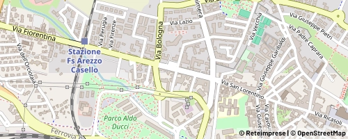 Mappa Arezzo