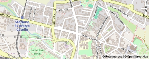 Mappa Arezzo