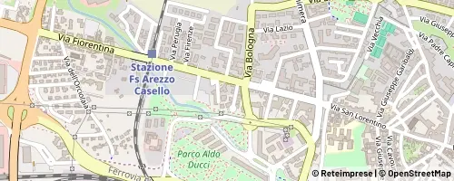 Mappa Arezzo