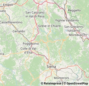 Mappa 53011 Castellina in Chianti SI, Italia (10.084)