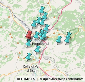 Mappa Via Salceto 99 Salceto, 53036 Poggibonsi SI, Italia (2.672)