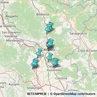 Mappa Via Marco Perennio, 52100 Arezzo AR, Italia (10.41786)