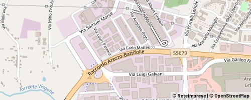 Mappa Arezzo