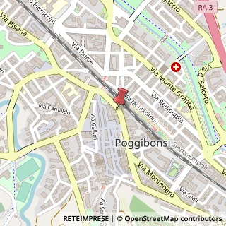 Mappa Via Trento, 10, 53036 Poggibonsi, Siena (Toscana)