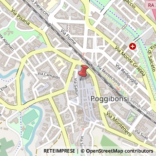 Mappa Via della Repubblica,  27, 53036 Poggibonsi, Siena (Toscana)