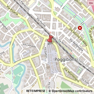 Mappa Via della Repubblica, 5, 53036 Poggibonsi, Siena (Toscana)