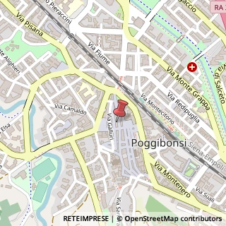Mappa Via della Repubblica, 36, 53036 Poggibonsi, Siena (Toscana)
