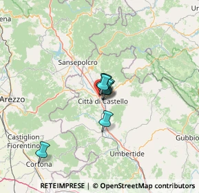Mappa SS 3 Bis, 06012 Città di Castello PG (17.32545)