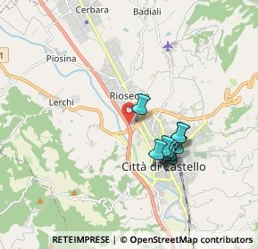 Mappa SS 3 Bis, 06012 Città di Castello PG (2.015)