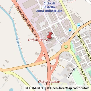 Mappa Via Rodolfo Morandi, n. 8, 06012 Città di Castello, Perugia (Umbria)