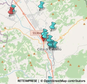 Mappa SS 3 Bis, 06012 Città di Castello PG (4.26214)