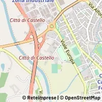 Карта Città di Castello
