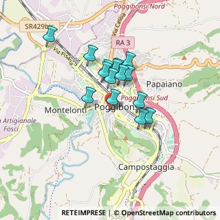 Mappa 53036 Poggibonsi SI, Italia (0.66267)