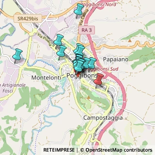 Mappa 53036 Poggibonsi SI, Italia (0.48889)