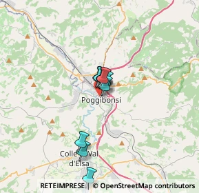 Mappa 53036 Poggibonsi SI, Italia (2.01909)