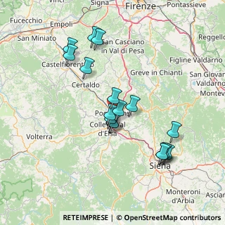 Mappa 53036 Poggibonsi SI, Italia (14.24176)
