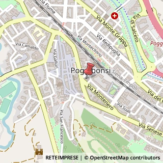 Mappa Piazza Giuseppe Mazzini, 47, 53036 Poggibonsi, Siena (Toscana)