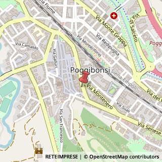 Mappa Via Trento, 80, 53036 Poggibonsi, Siena (Toscana)