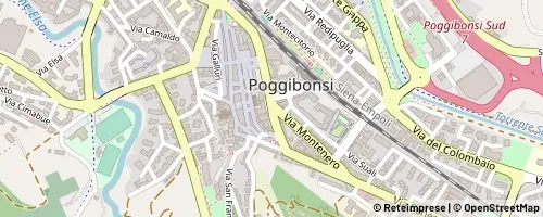 Mappa Poggibonsi