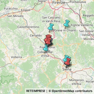 Mappa Ex SS2, 53036 Poggibonsi SI, Italia (9.23063)
